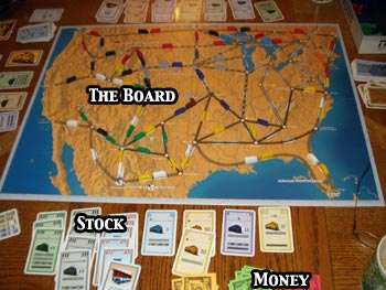 Rio Grande Boardgame Union Pacific top 1999